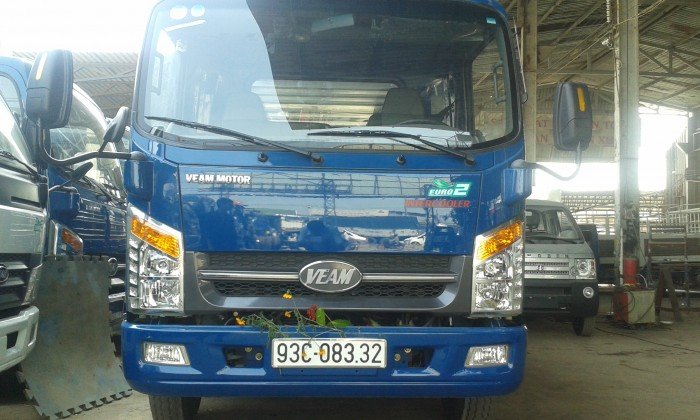 Xe Veam VT tải 3,5 tấn thùng mui bạt thùng 4m8