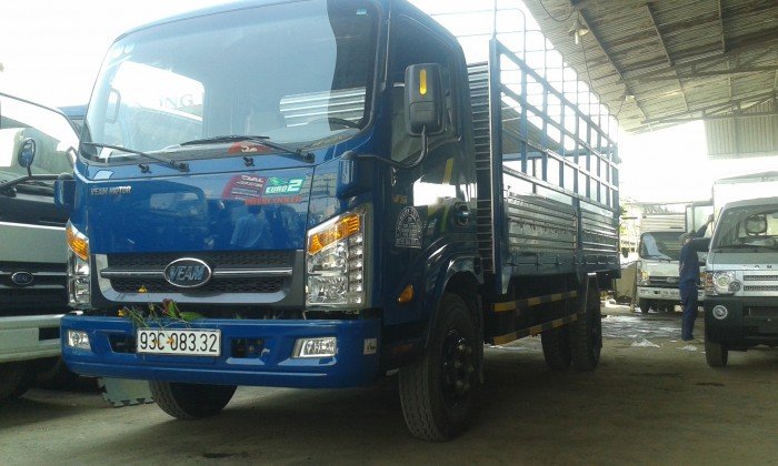 Xe Veam VT tải 3,5 tấn thùng mui bạt thùng 4m8