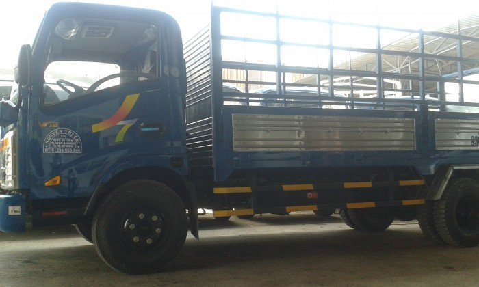 Xe Veam VT tải 3,5 tấn thùng mui bạt thùng 4m8