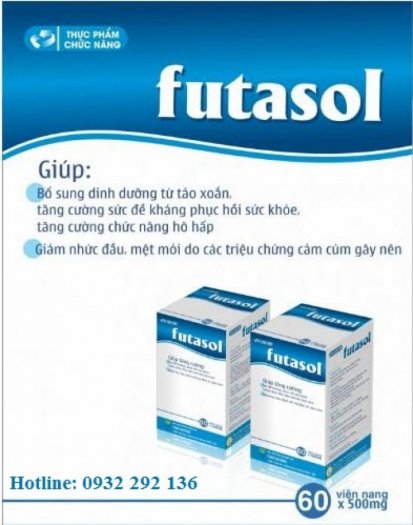 Futasol hỗ trợ điều trị cảm cúm, giúp phục hồi sức khỏe nhanh chóng.0