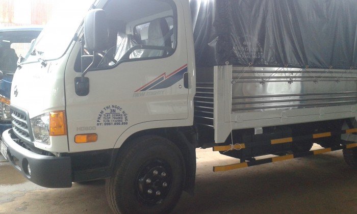 Xe tải hyundai hd800 8 tấn thùng dài 5,1 mét