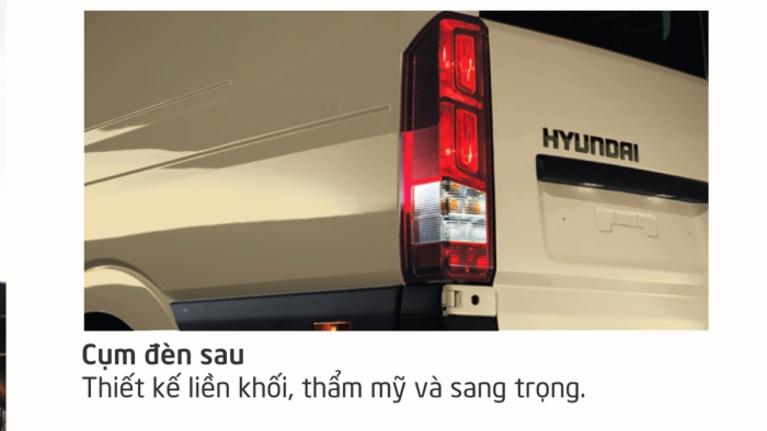 Tây Ninh, nội thất xe khách 16 chỗ 16 ghế, Hyundai H350 16 chỗ 2017