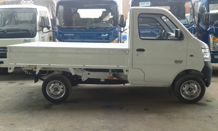 Xe tải Veam Star 850kg thùng lửng màu trắng