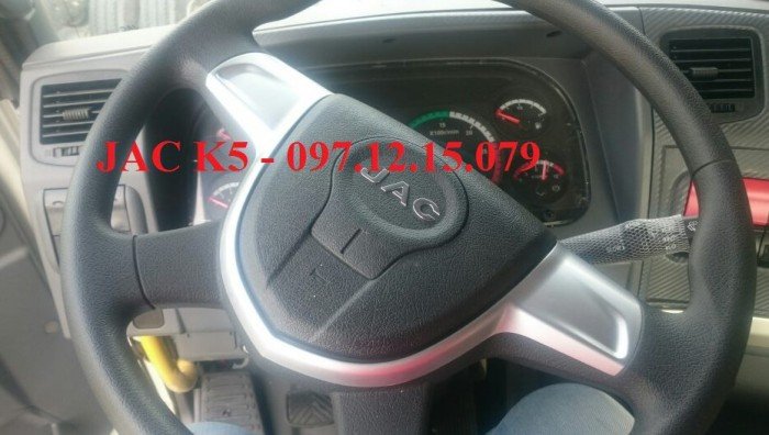 Bán xe tải 5 chân jac chasis, thùng mui phủ bạt, nâng đầu, đóng cẩu