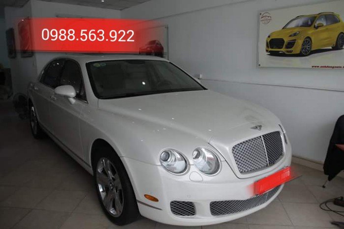 Bán Bentley Contynental Flying model 2010 màu trắng. Xe đẹp như mới, Sang trọng- Đẳng Cấp