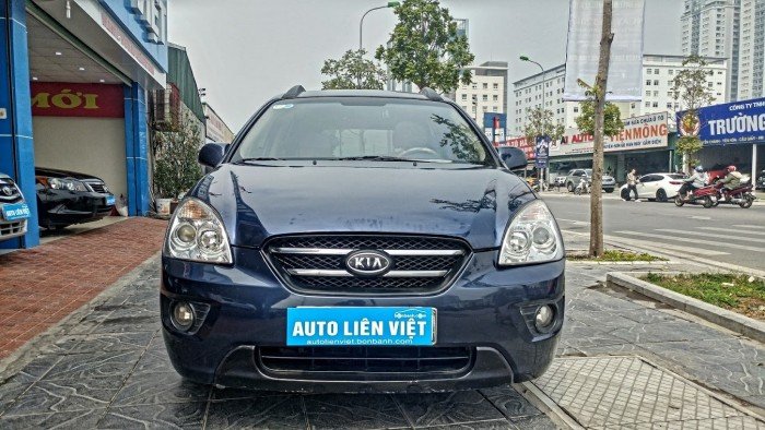 Kia Carens 2.0AT diesel 2008 xanh đen