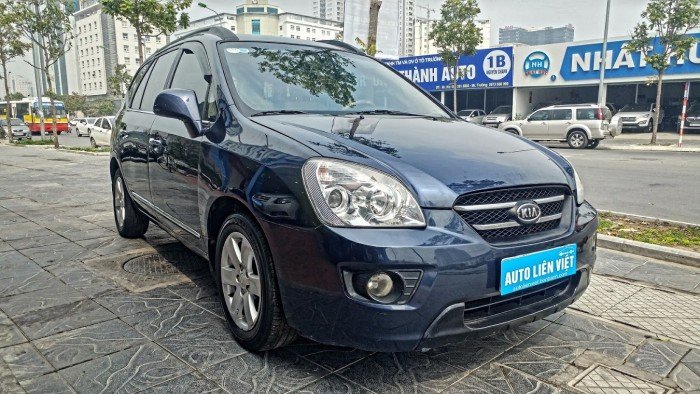 Kia Carens 2.0AT diesel 2008 xanh đen
