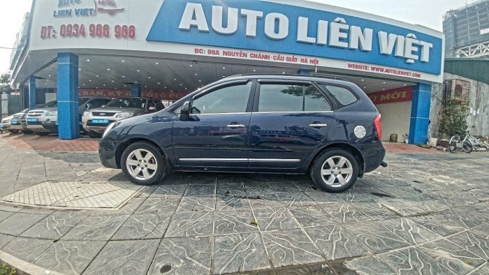 Kia Carens 2.0AT diesel 2008 xanh đen