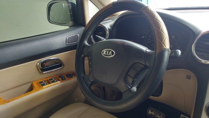 Kia Carens 2.0AT diesel 2008 xanh đen