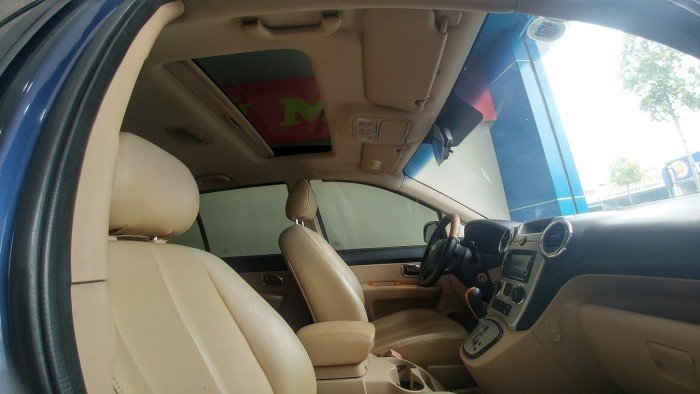 Kia Carens 2.0AT diesel 2008 xanh đen