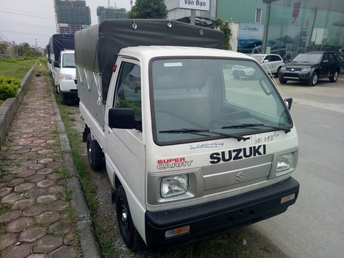 Bán suzuki carry truck, suzuki 5 tạ, hỗ trợ ngân hàng,đi đăng ký