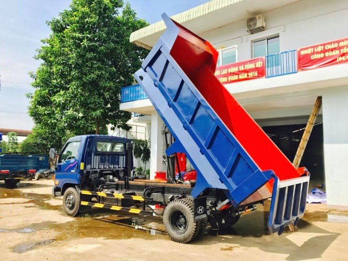 Hyundai Mighty HD99 5.9 tấn -Xe tải Ben 3m5 – Bán xe trả góp, có xe sẵn, giao ngay