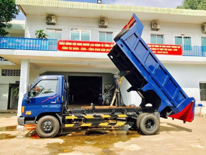 Hyundai Mighty HD99 5.9 tấn -Xe tải Ben 3m5 – Bán xe trả góp, có xe sẵn, giao ngay