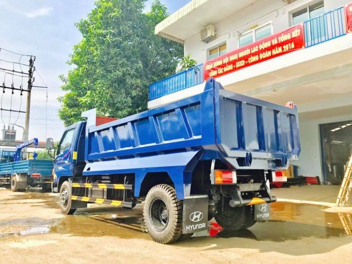 Hyundai Mighty HD99 5.9 tấn -Xe tải Ben 3m5 – Bán xe trả góp, có xe sẵn, giao ngay