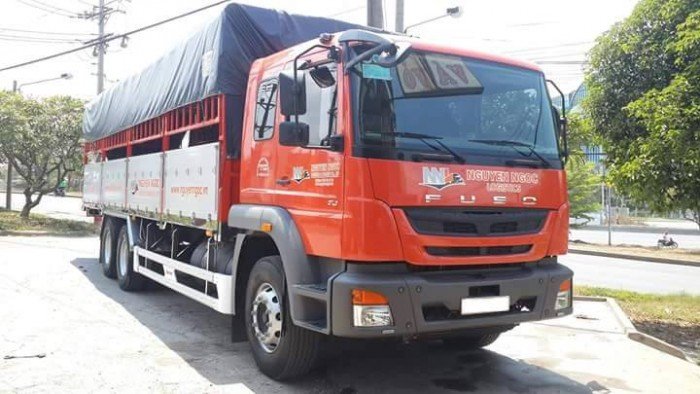 Bán trả góp xe FUSO Fighter FJ24R thùng kèo mui bạt