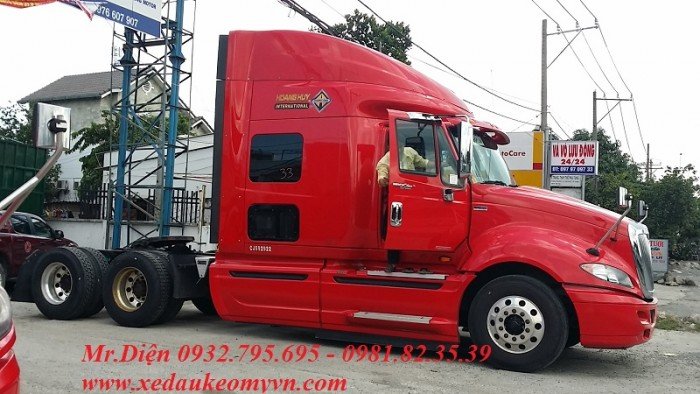 Maxxforce Hoàng Huy 2 giường,xe đầu kéo mỹ Maxxforce Hoàng Huy 2 giường 2013,xe 1 giường hoàng huy