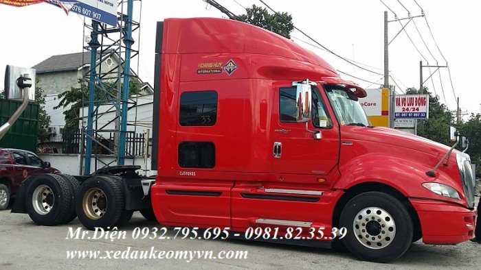 Maxxforce Hoàng Huy 2 giường,xe đầu kéo mỹ Maxxforce Hoàng Huy 2 giường 2013,xe 1 giường hoàng huy