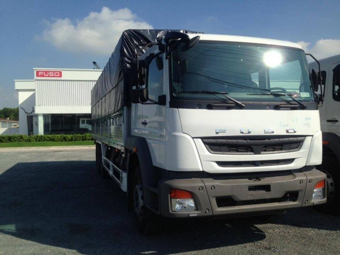 Xe tải 3 chân FJ24R, Thùng mui bạc, Thủ tục đơn giản, Giao xe ngay, Ưu đãi khủng bất ngờ