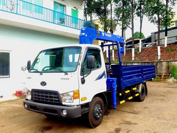 Ô Tô Miền Nam chuyên Bán xe tải gắn cẩu Tadano Hyundai HD99 5.4 tấn, bán trả góp