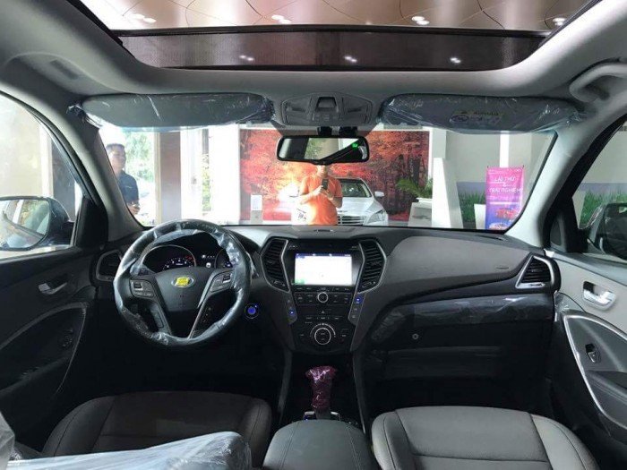 BÁN HYUNDAI SANTA FE FULL DẦU XANH ĐÁ 2016, không chỉ giảm tiền mặt mà còn tặng phụ kiện chính hãng nữa