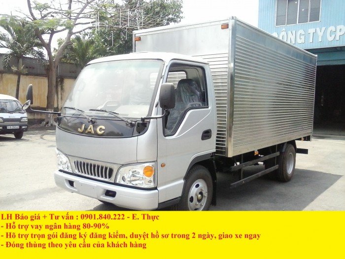 Giá xe tải Jac 1t25, 1t5, 1t95, 2t, 2t5, 3t, 3t5. Công ty chuyên mua bán xe tải Jac trả góp