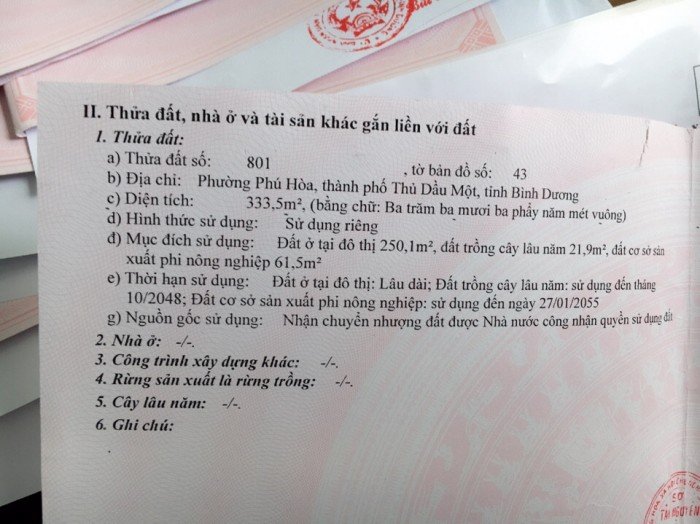 Chỉ 3 lô duy nhất tại Phú Hòa cho khách đầu tư và Xây Nhà Trọ