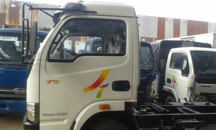 Xe tải veam vt735 tải 7T5 thùng dài 6 mét