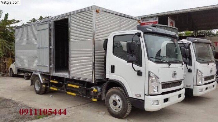 Xe tải Faw 6,95 tấn, thùng dài 5,1M, cabin Isuzu,