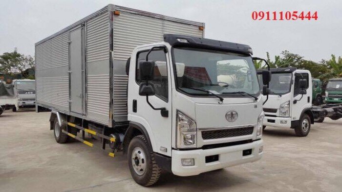 Xe tải Faw 6,95 tấn, thùng dài 5,1M, cabin Isuzu,