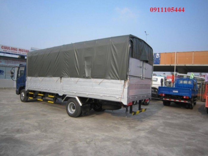 Xe tải Faw 6,95 tấn, thùng dài 5,1M, cabin Isuzu,