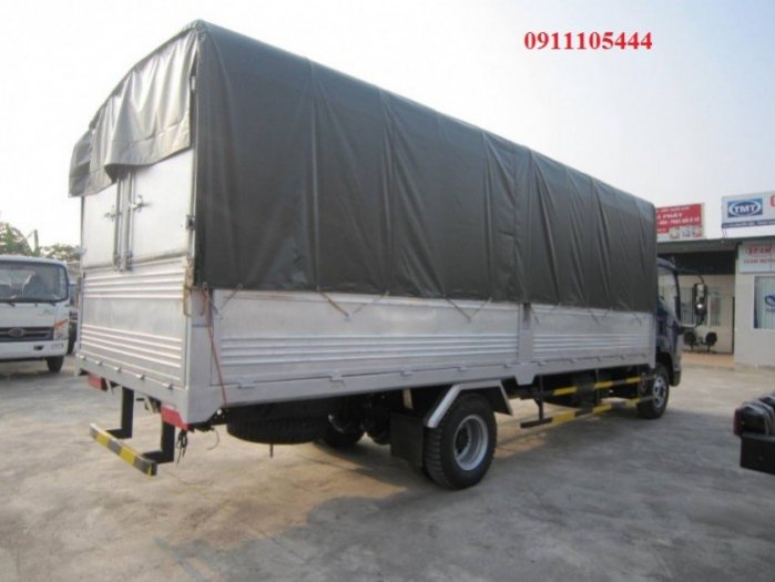 Xe tải Faw 6,95 tấn, thùng dài 5,1M, cabin Isuzu,