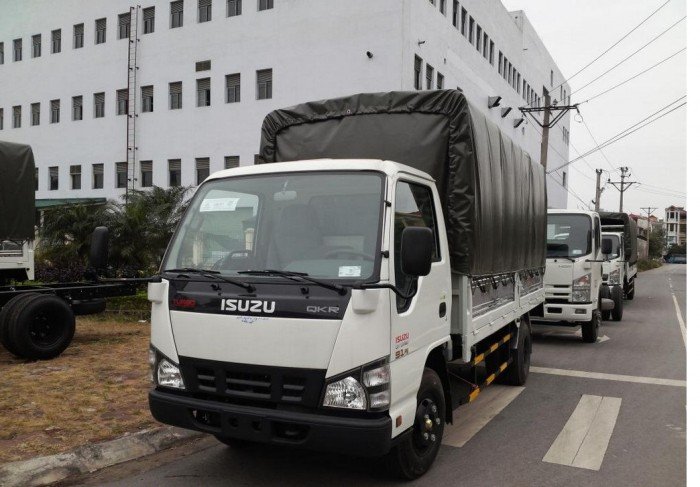 Xe tải 1t4 isuzu thùng dài 3m5