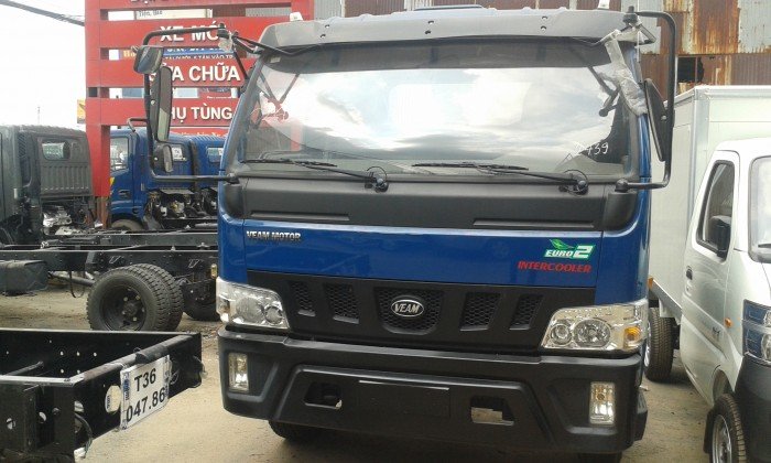 Xe tải veam vt750 tải trọng 7T5 động cơ Hyundai