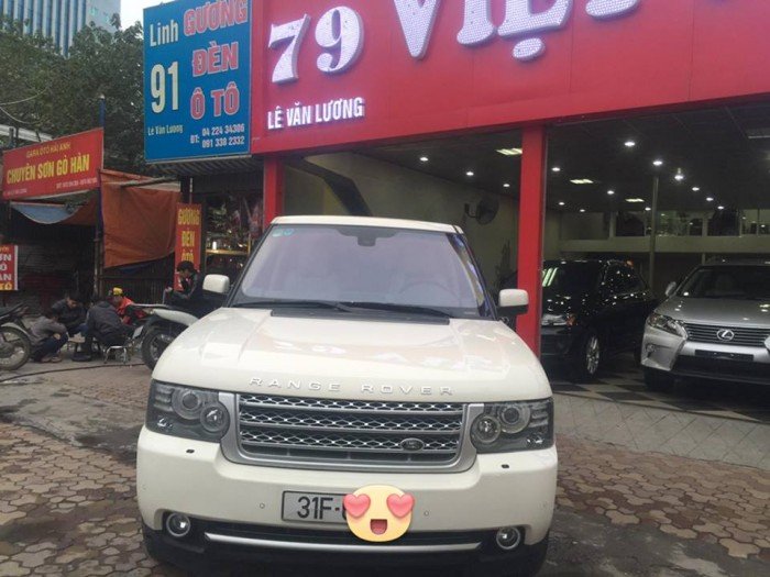 Bán xe Landrover Rangerover Supercharged 2010 màu trắng