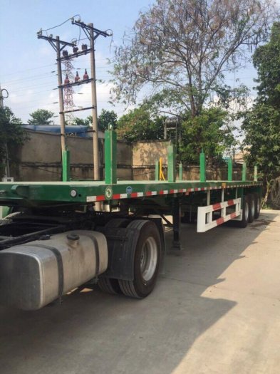 Sơmi Rơmooc 40 feet 3 Trục Sàn