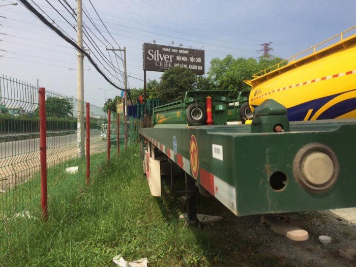 Sơmi Rơmooc 40 feet 3 Trục Sàn