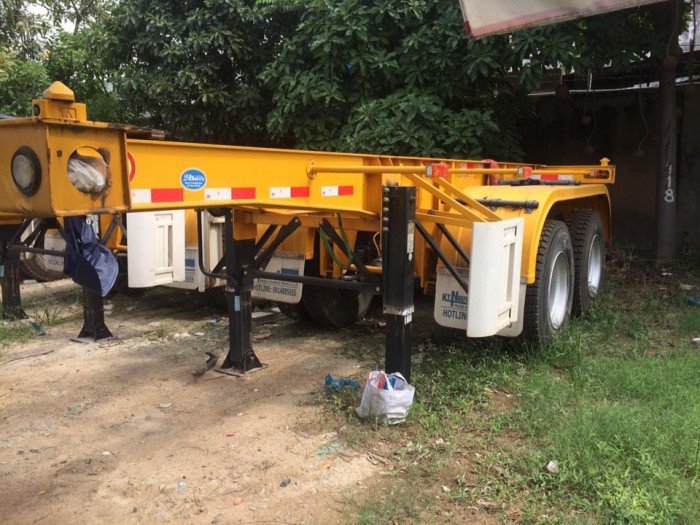 Sơmi Rơmooc 20 feet 2 Trục Xương 4 Gù