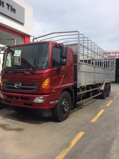 Xe tải Hino 15 tấn thùng mui bạt
