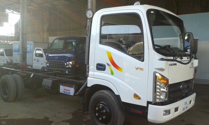 Xe tải veam vt350 3,5 tấn thùng dài 4,8 mét