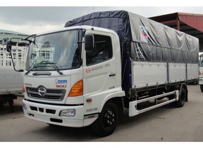 Xe tải Hino 8 tấn thùng mui bạt