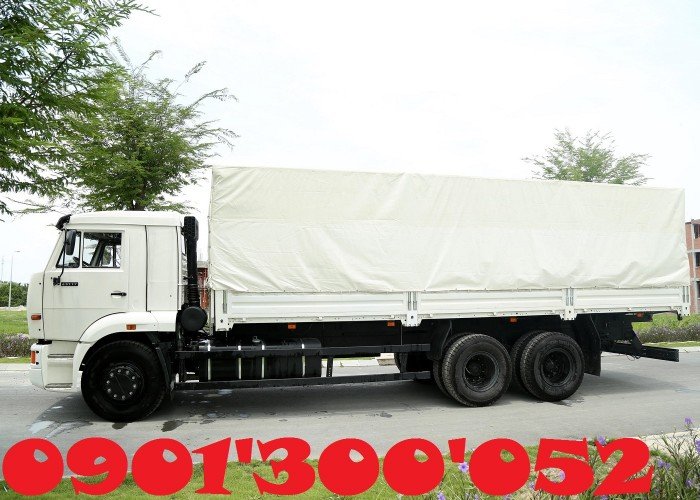 Giá xe tải Kamaz 3 chân 14 tấn/ 14t, xe tải Kamaz 65117 14 tấn khuyến mãi