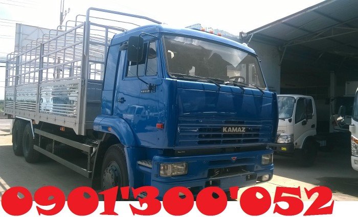 Giá xe tải Kamaz 3 chân 14 tấn/ 14t, xe tải Kamaz 65117 14 tấn khuyến mãi