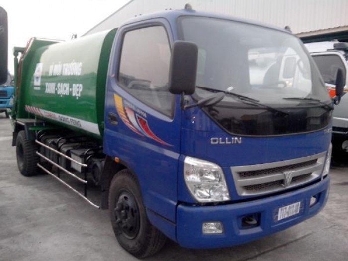 Xe Ép Rác Thaco Olin 6 Khối