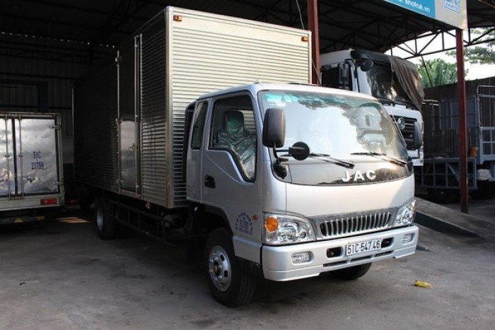 Bán xe tải jac 6t4 thùng 6m2, máy Faw, vay cao
