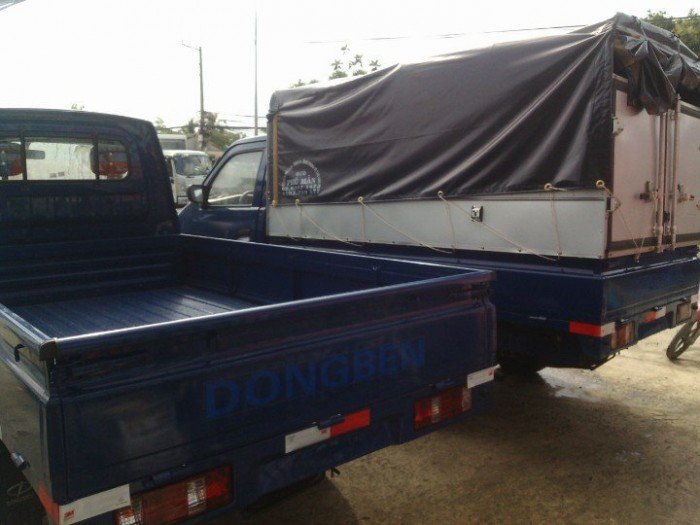 Mua xe tải nhỏ Dongben 870kg thùng lửng giá chỉ cần 30tr