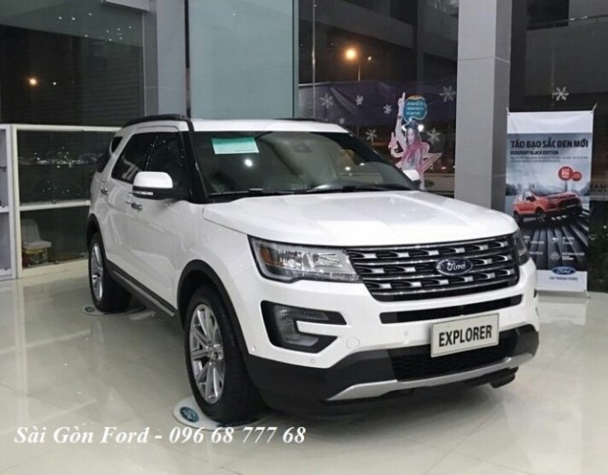 Ford Explorer 2019 giá rẻ tại Long An, cho vay lãi suất thấp, giao xe nhanh