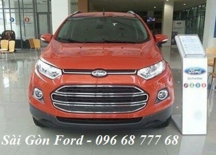 Ford Ecosport Trend MT giá rẻ tại Bình Phước, Vay lãi suất thấp, giao xe nhanh, tặng full phụ kiện