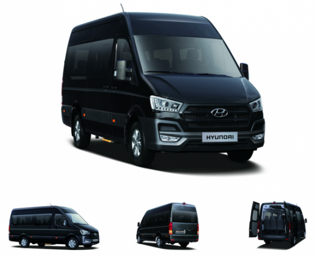 Xe khách 16 chổ, xe Hyundai H350 hoàn toàn mới, đột phá về kiểu dáng và tiện nghi, đời mới 2018
