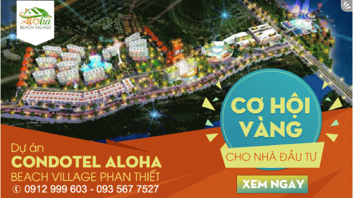 Dự án Aloha Beach Village Lựa Chọn Số 1 Cho đầu Tư 2017 Mới 100 Giá 793000000đ Gọi 0912 999 603 Phan Thiết Bình Thuận Id 55a50a00