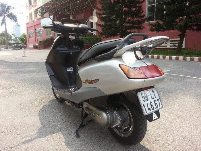 Honda Spacy 100 Xám Bạc Tuyệt Đẹp Xe Cọp Chạy Cực Ngon